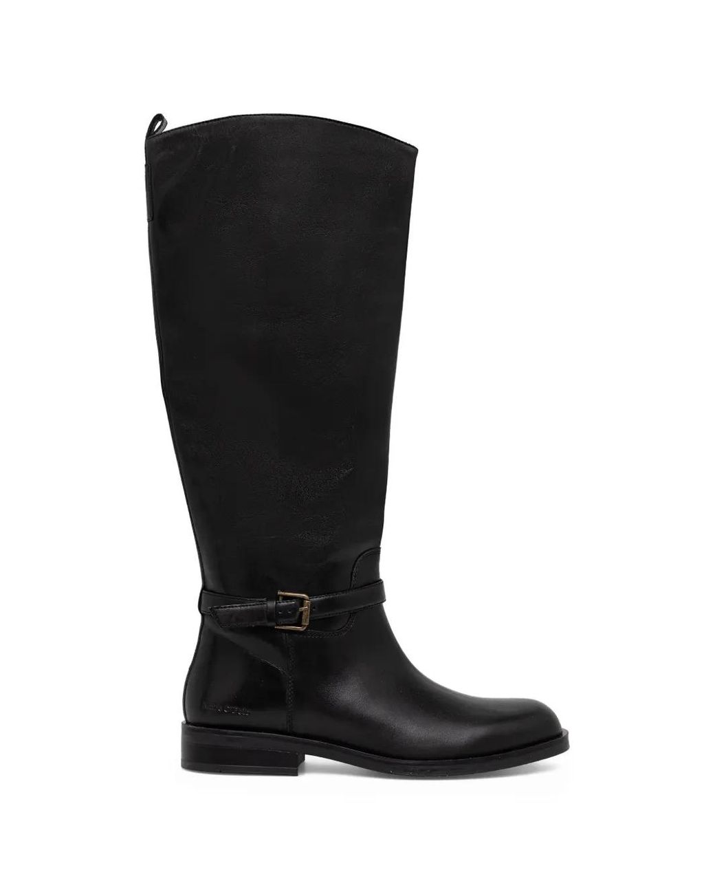 Marc O' Polo Black Buckle Strap Boots