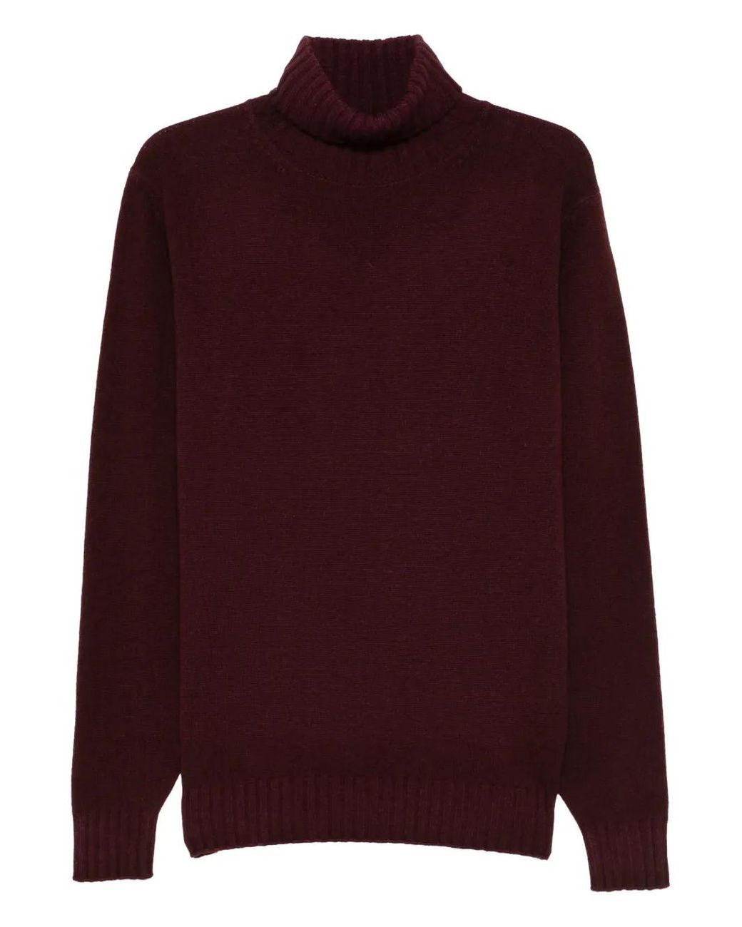 Pull À Col Roulé Dell'Oglio pour homme en coloris Red