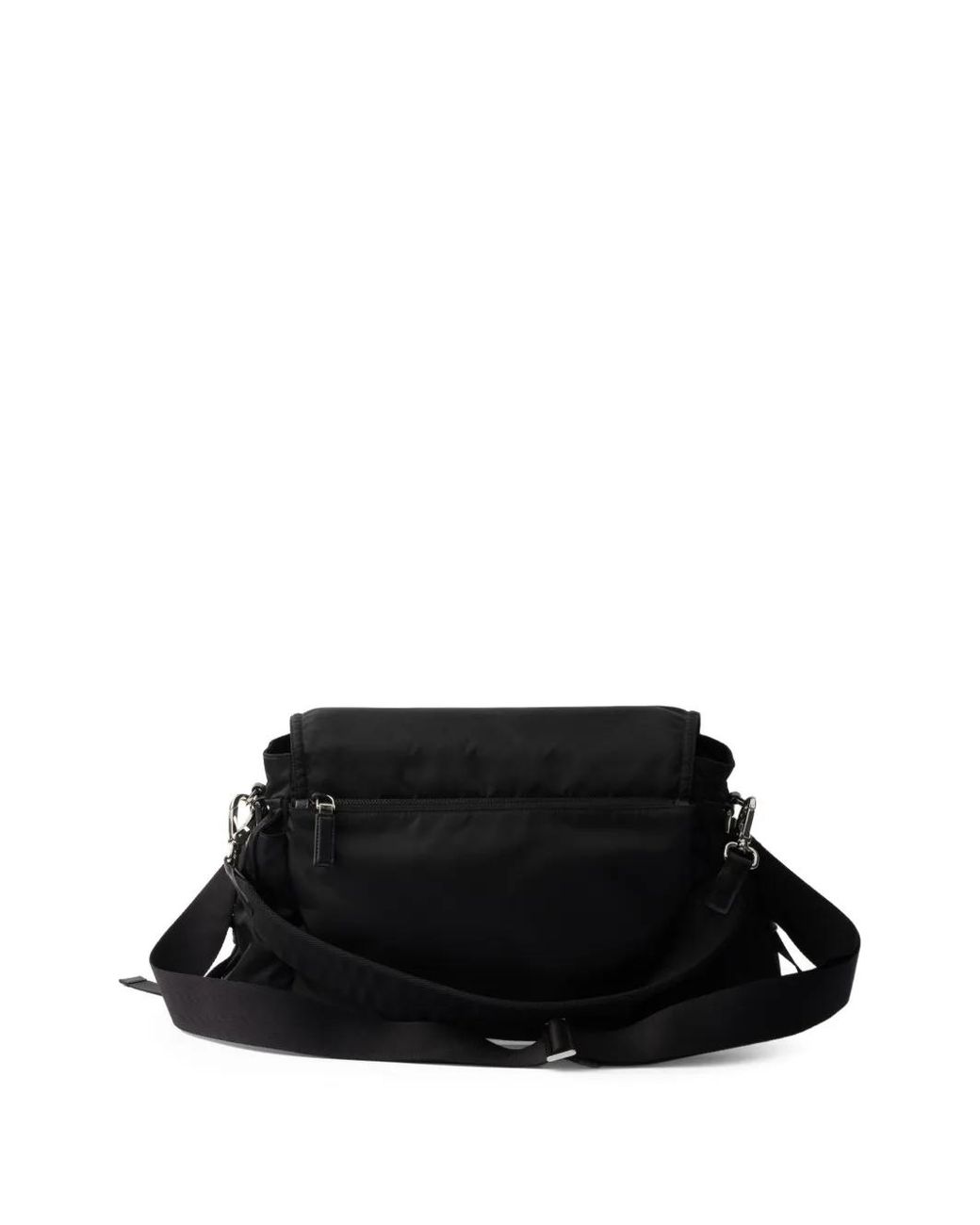 Prada Black Explore Re-Nylon And Leather Crossbody Bag for men
