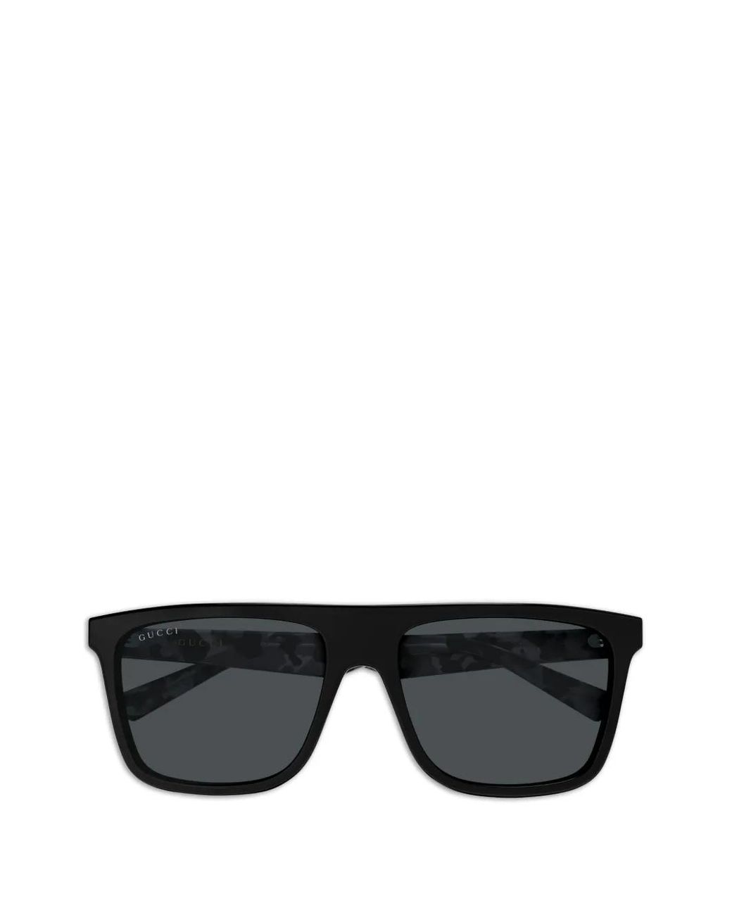 Gucci Black Lunettes De Soleil À Monture Carrée for men