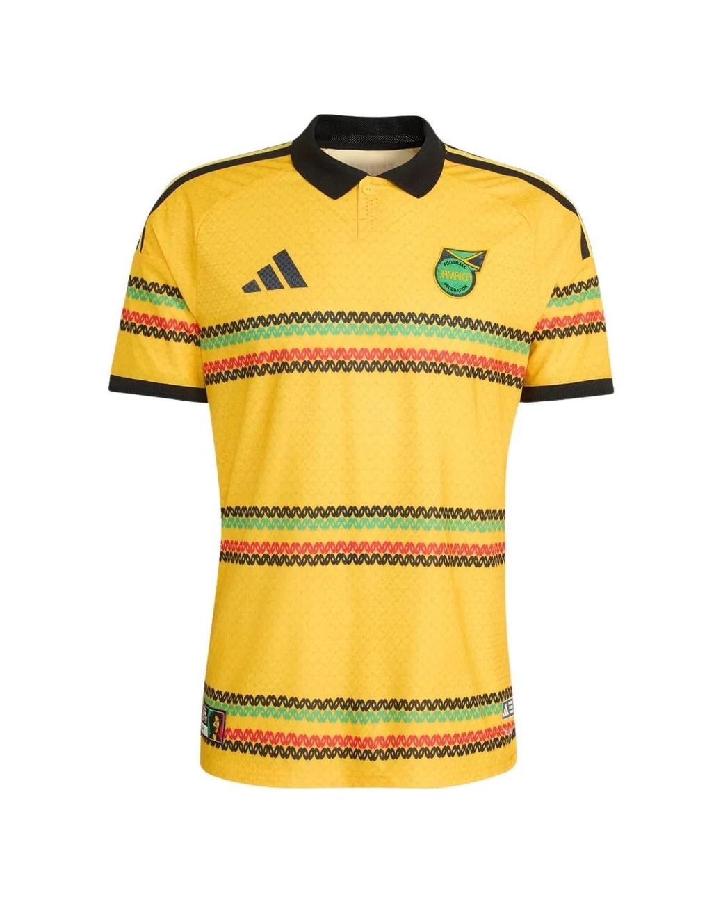 Adidas Yellow Haut Jamaica 2026 Bob Marley Home for men