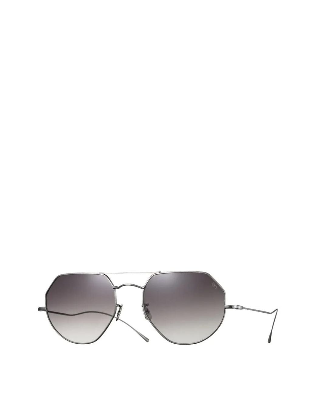 Eyevan 7285 Metallic Lunettes De Soleil 1007 À Monture Géométrique