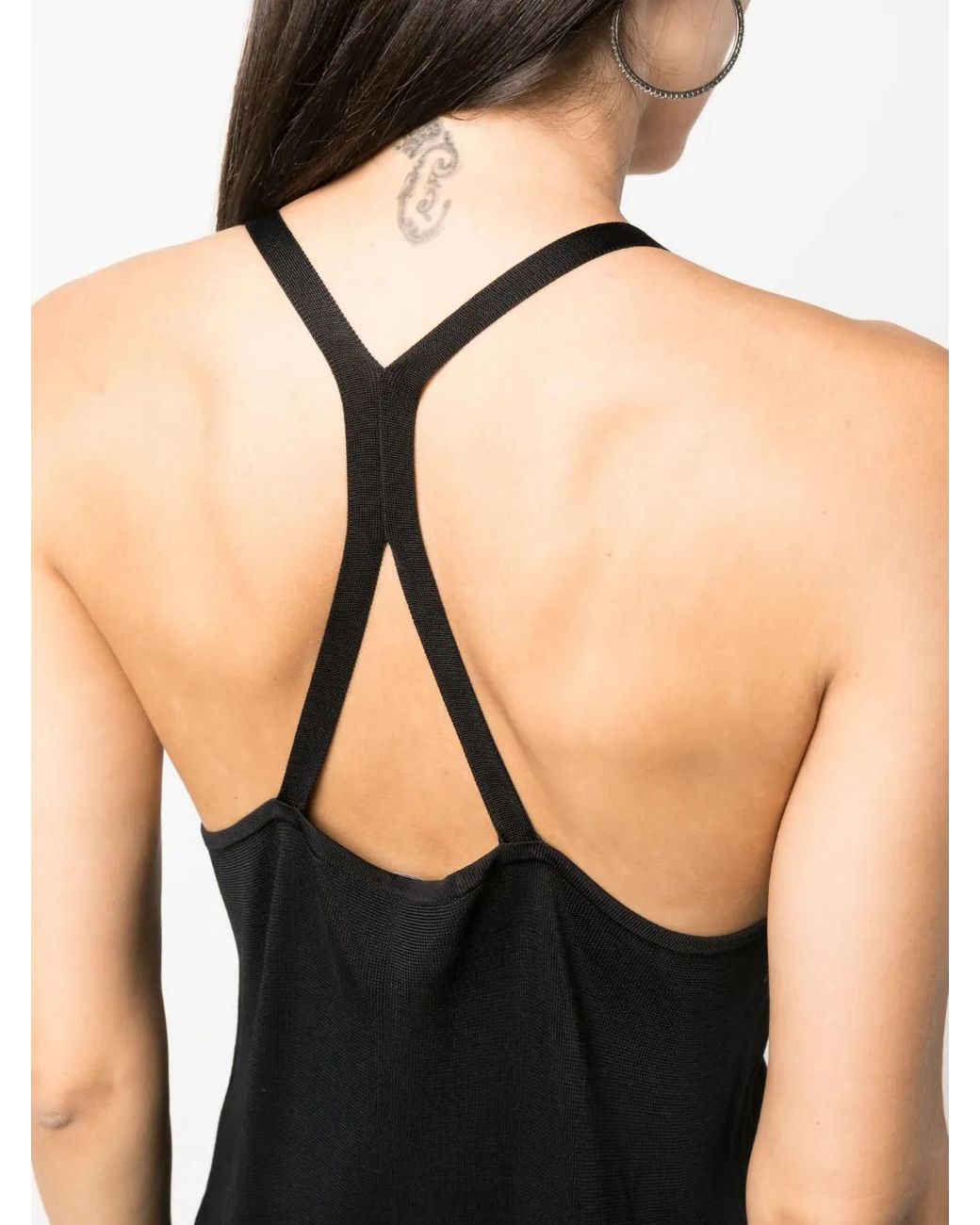 Studio Nicholson Black Midori Knitted Sleeveless Top