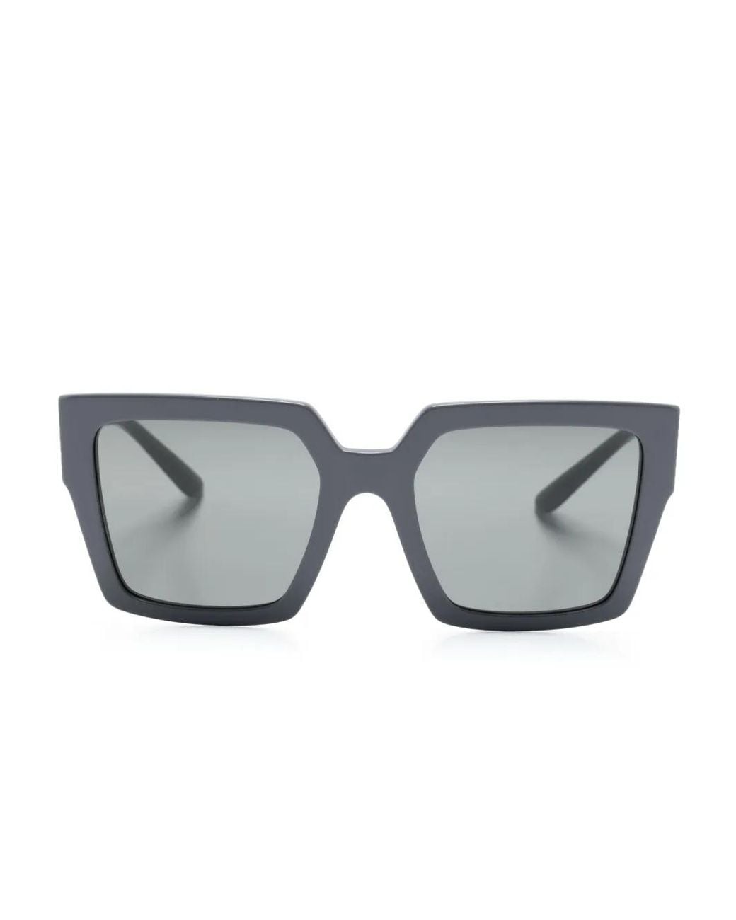 Dolce & Gabbana Gray Square-Frame Sunglasses