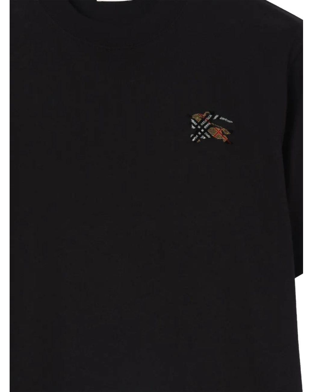 Burberry Black T-Shirt Seth for men