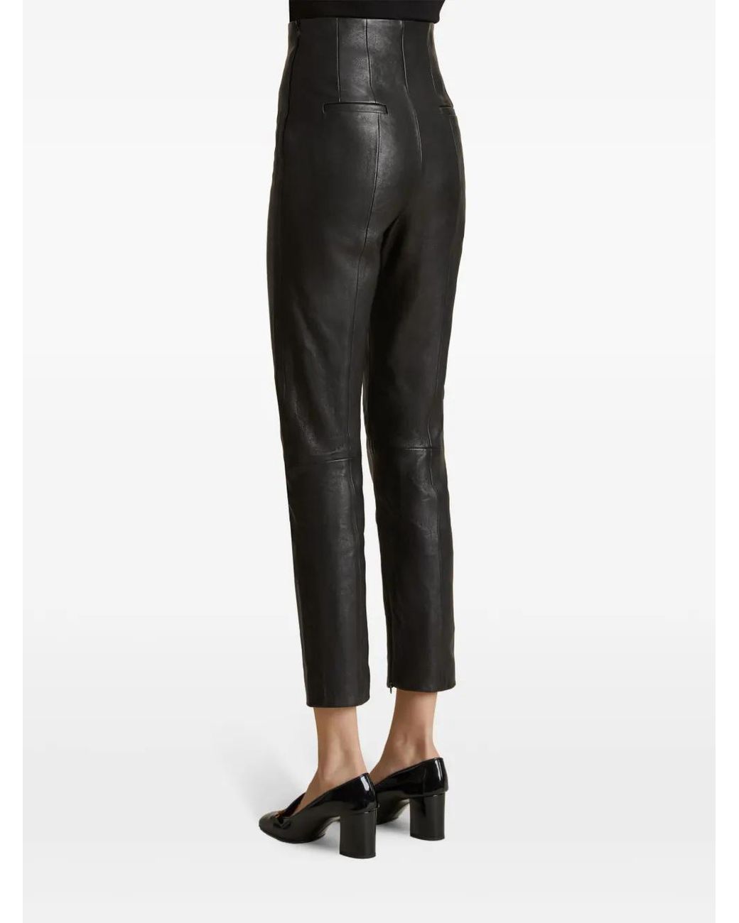 Khaite Black Lenn Trousers