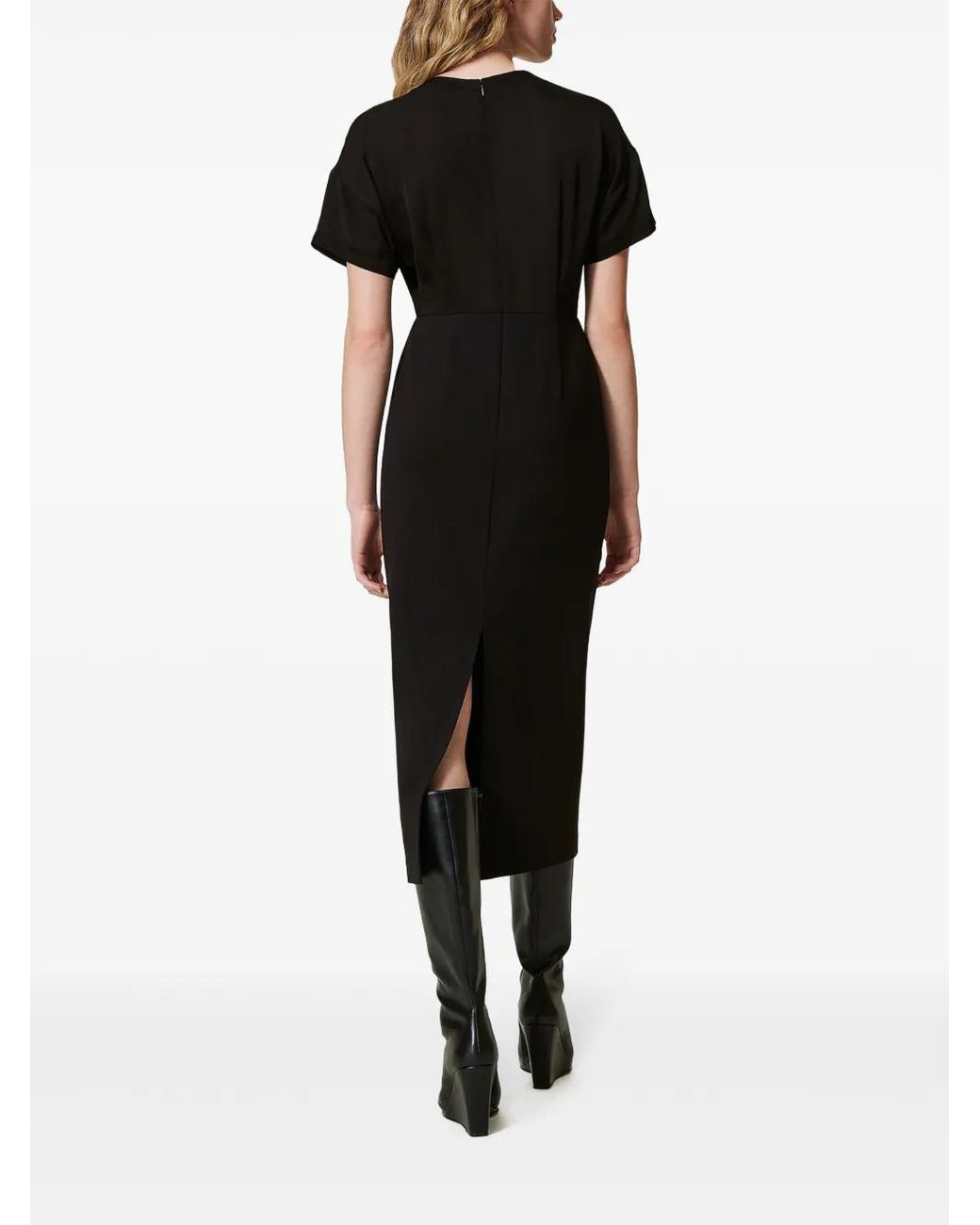 Twinset Black Belted Dress
