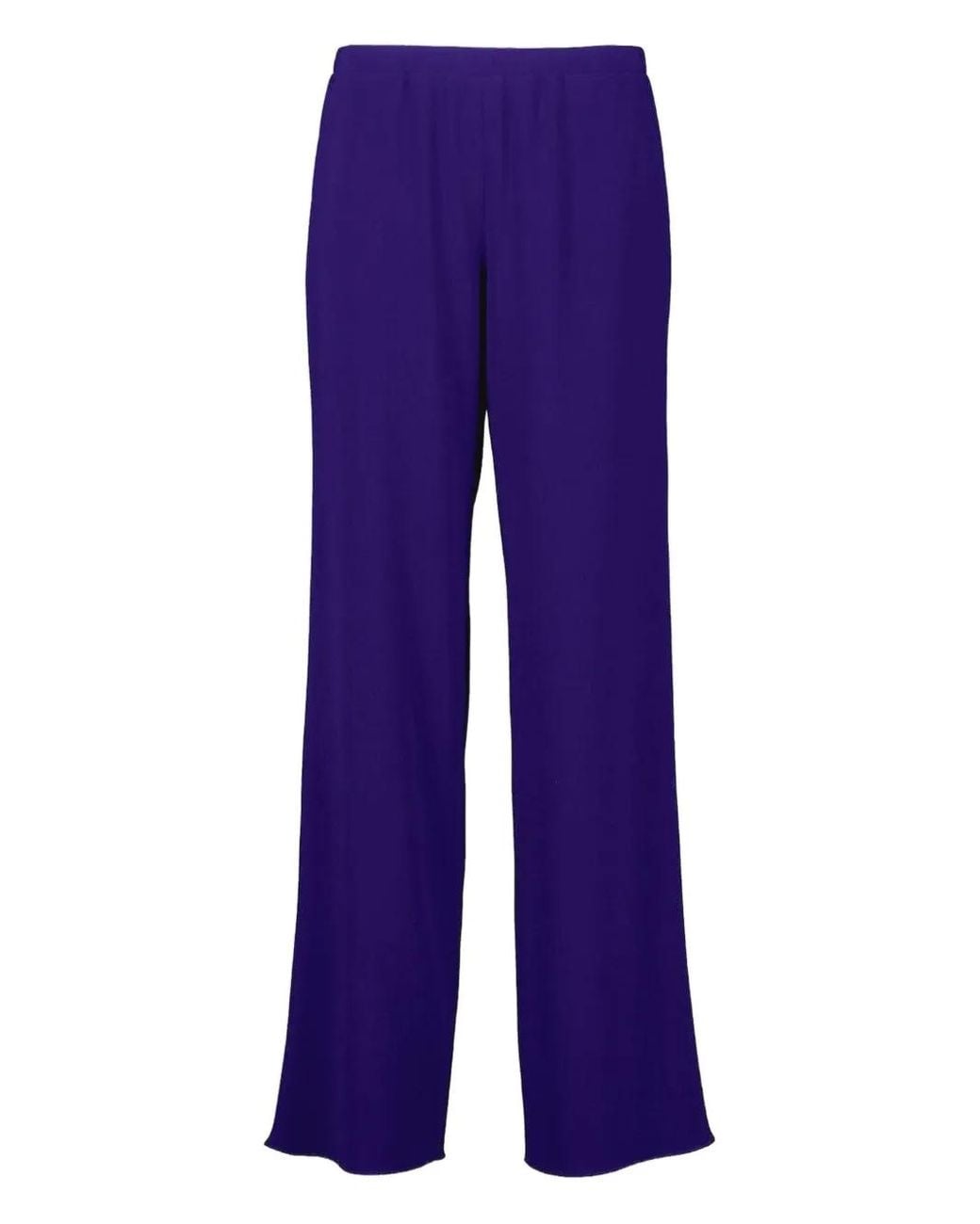 Peter Cohen Blue Wide-Leg Pocket Trousers