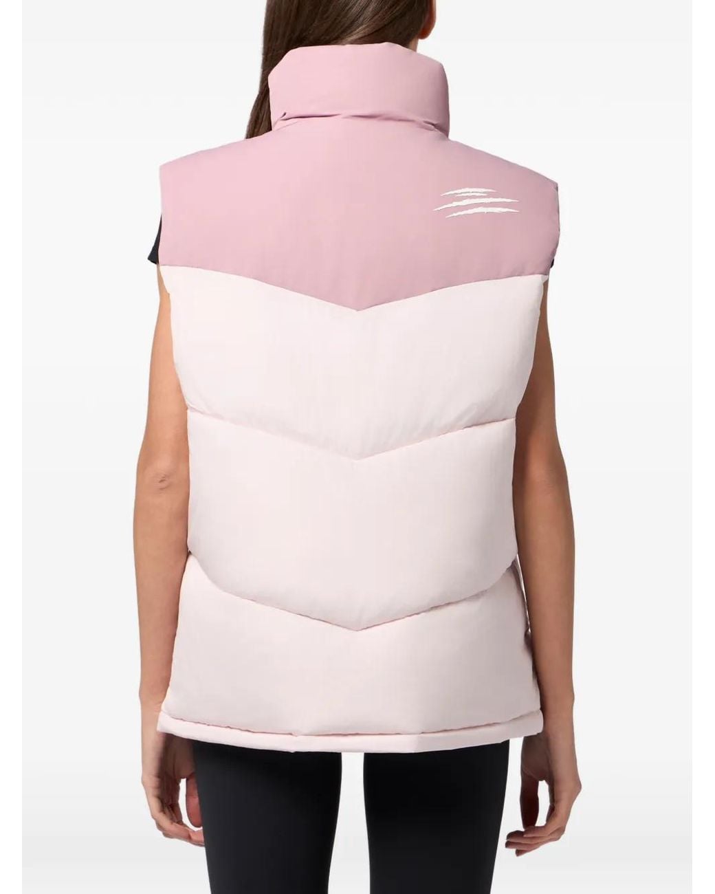 Philipp Plein Pink Logo-Detail Gilet