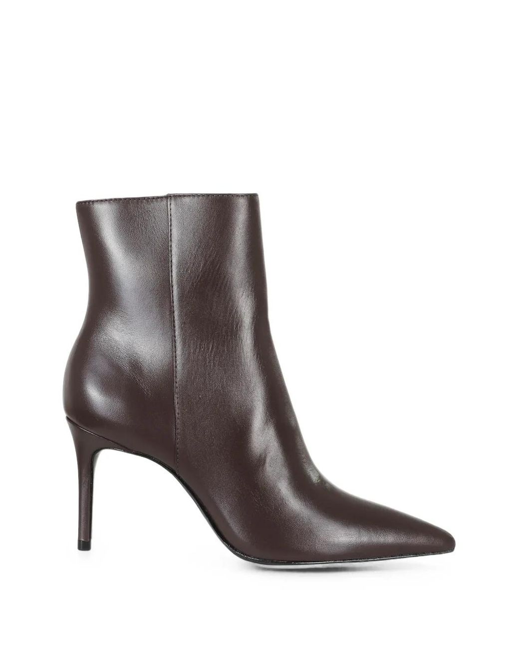 SCHUTZ SHOES Brown Mikki Pointed-Toe Ankle Boots