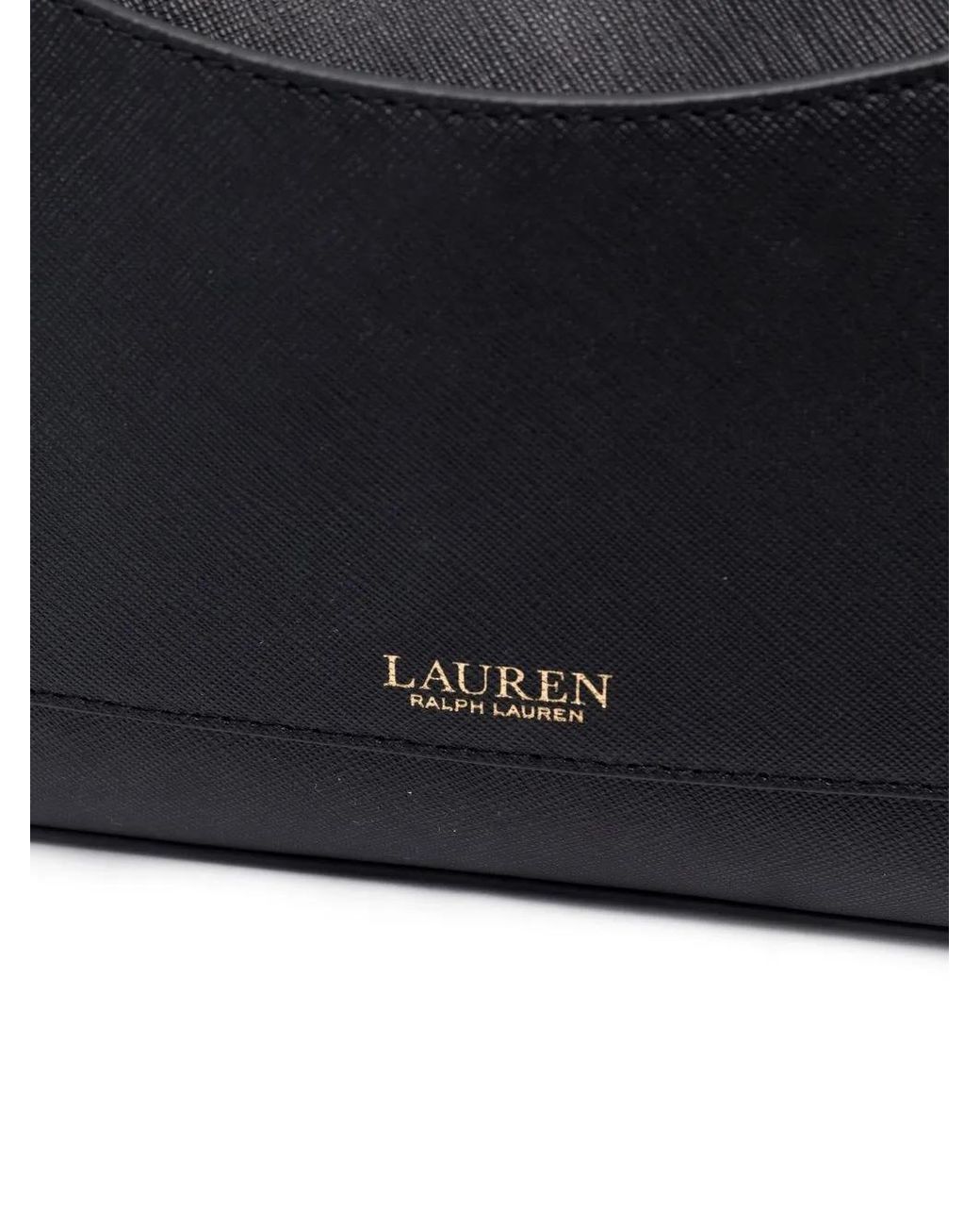 Ralph Lauren Black Medium Danni Shoulder Bag