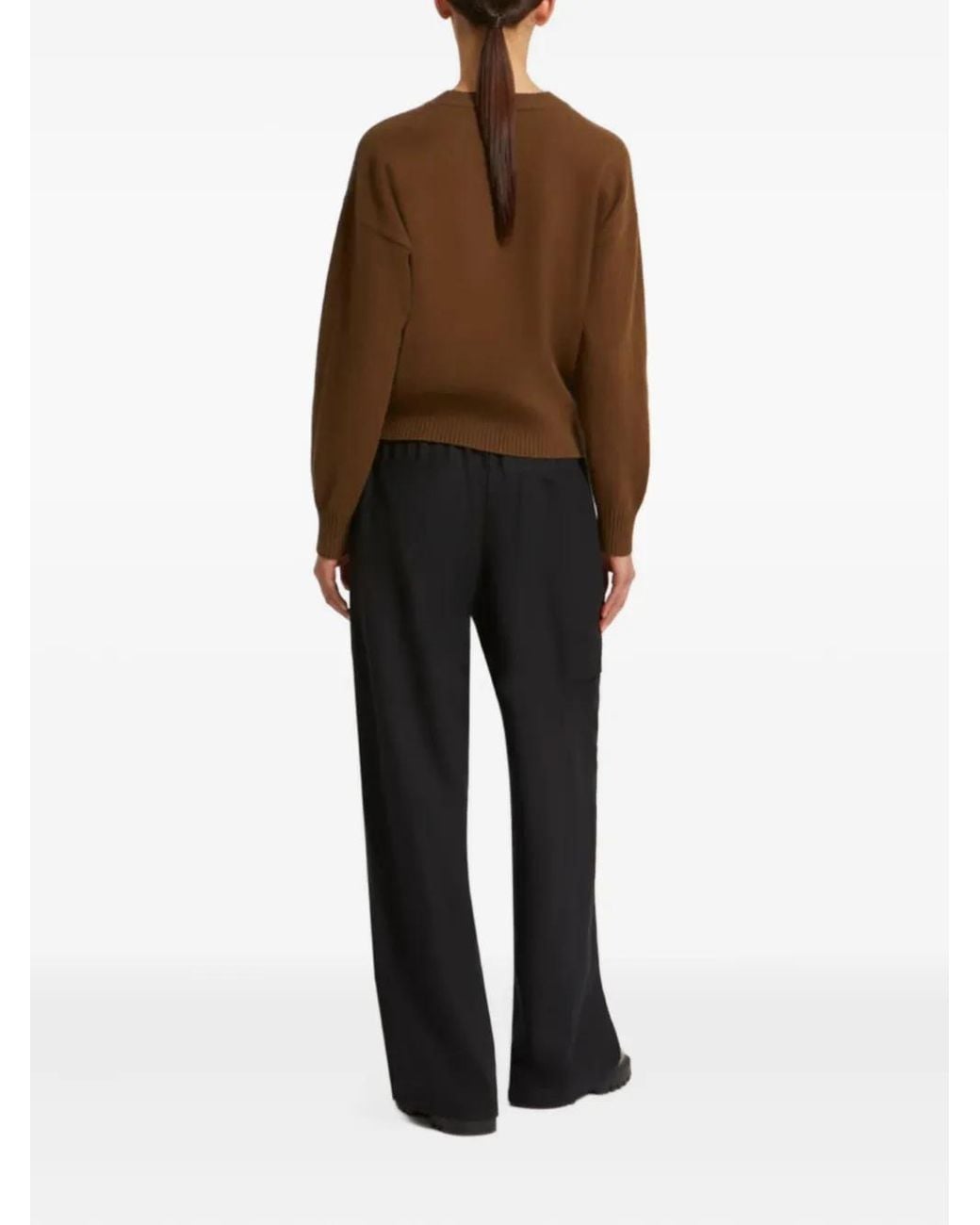 Yves Salomon Blue Cargo Drawstring Trousers