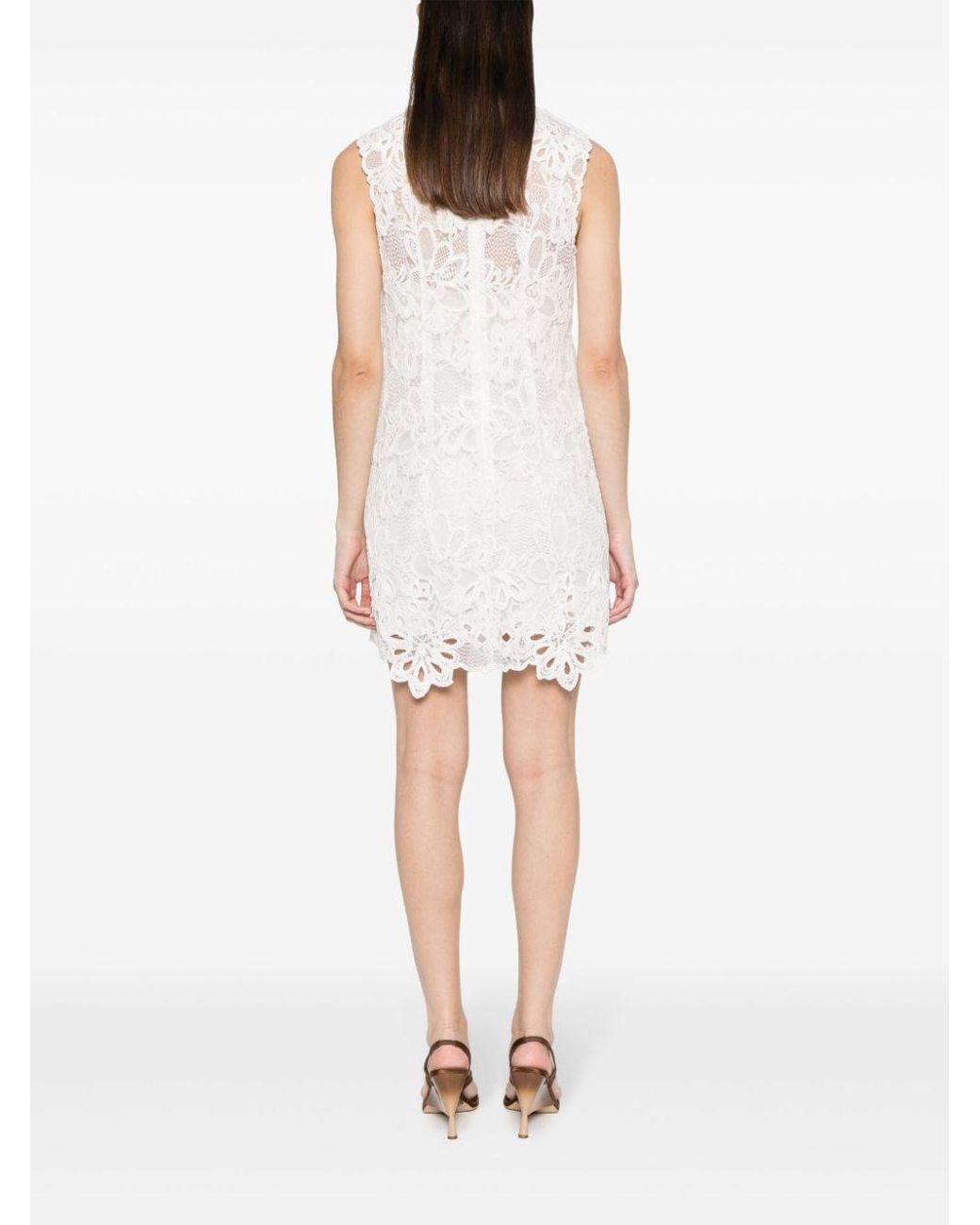 Ermanno scervino clearance white lace dress