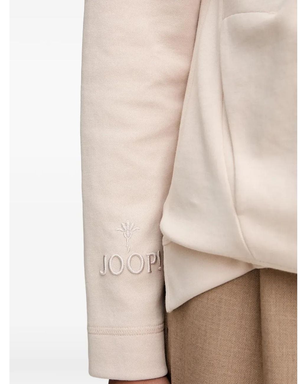 Joop! Natural Hoodie À Logo