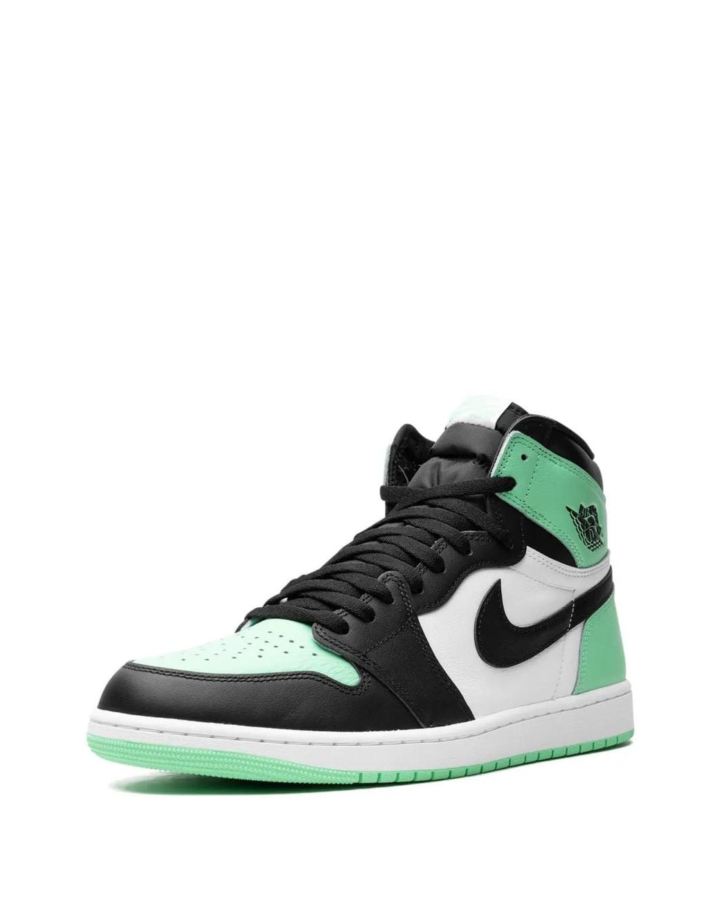 Nike Green Air 1 Retro High Og Love Letter Sneakers