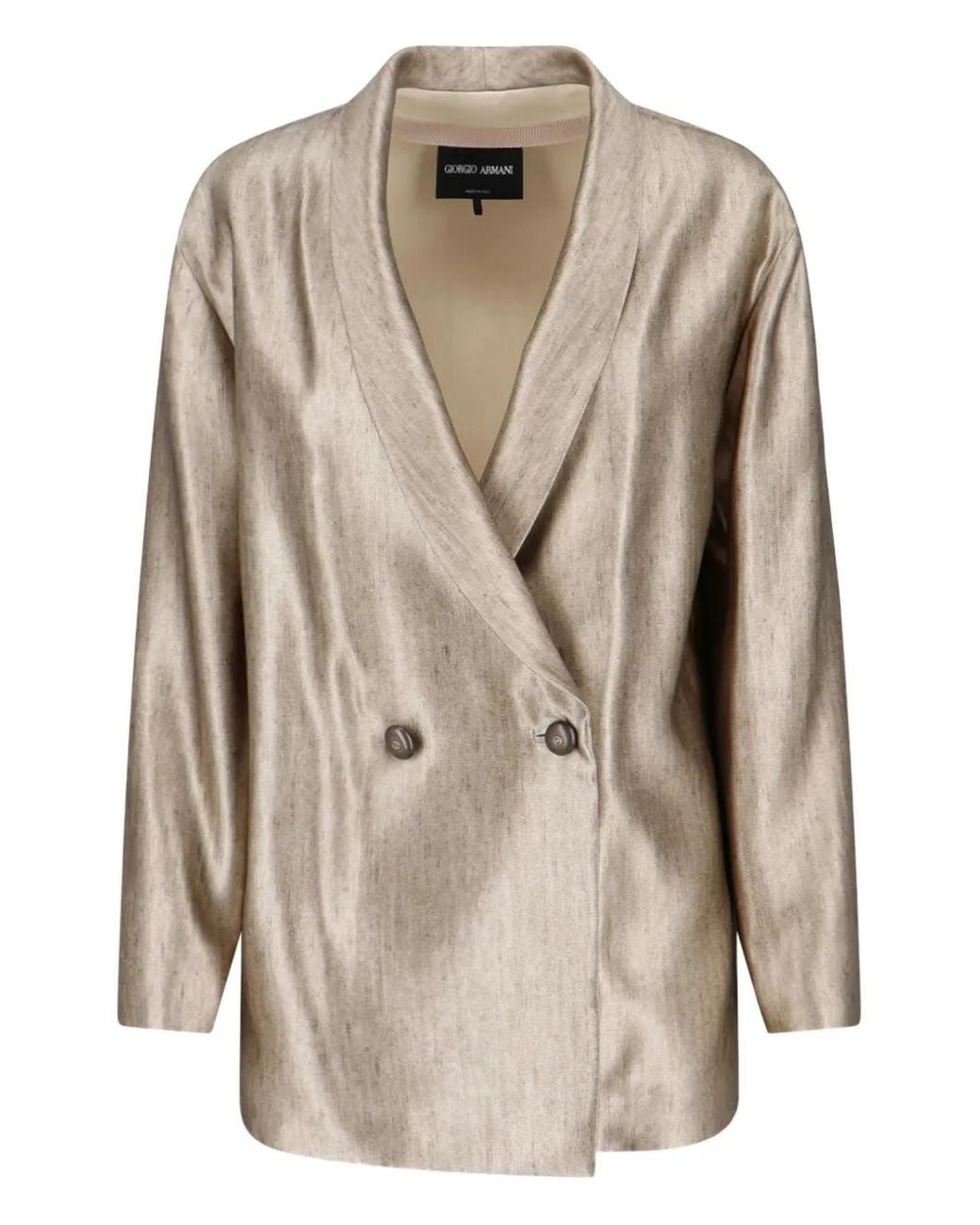 Giorgio Armani Natural Blazer Doppiopetto