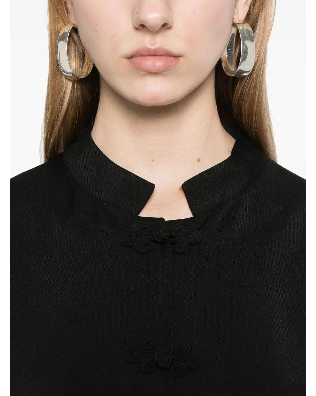 Rohe Black Pankou Closure Jacket