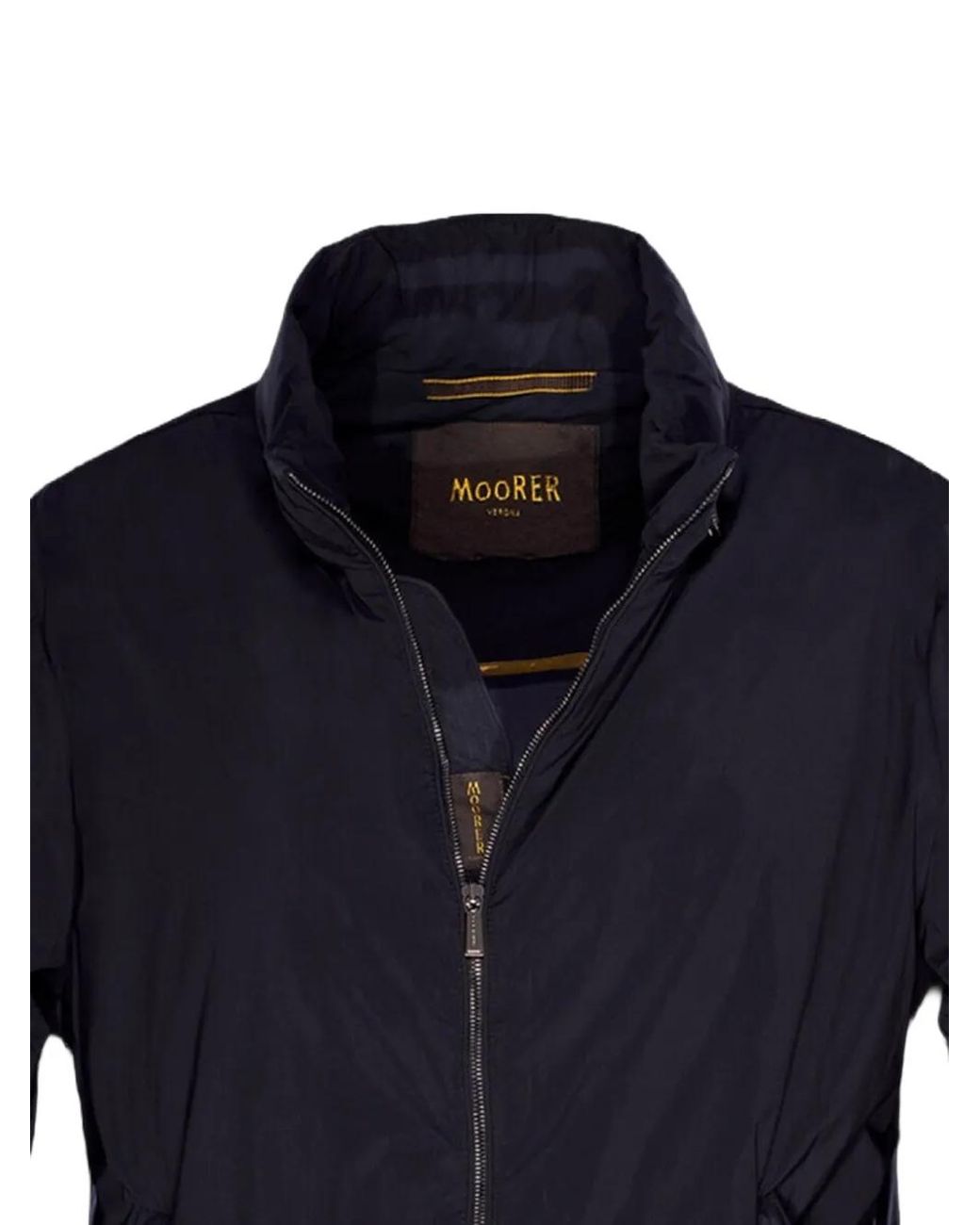 Moorer Blue Zip Jacket for men