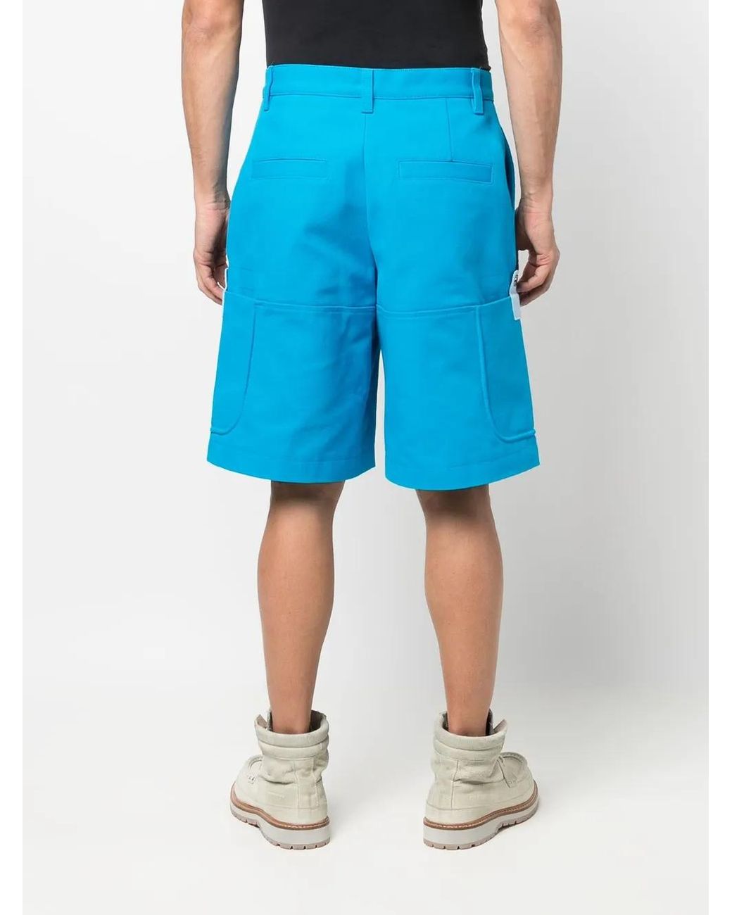 Bermudas Estilo Cargo Jacquemus de hombre de color Blue