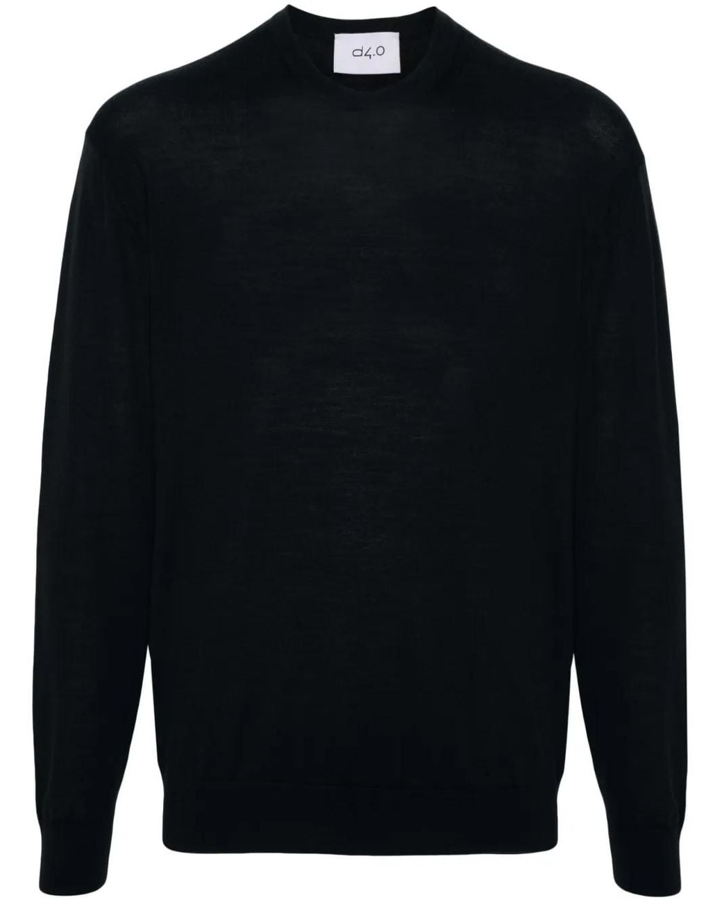 D4.0 Blue Wool Sweater for men