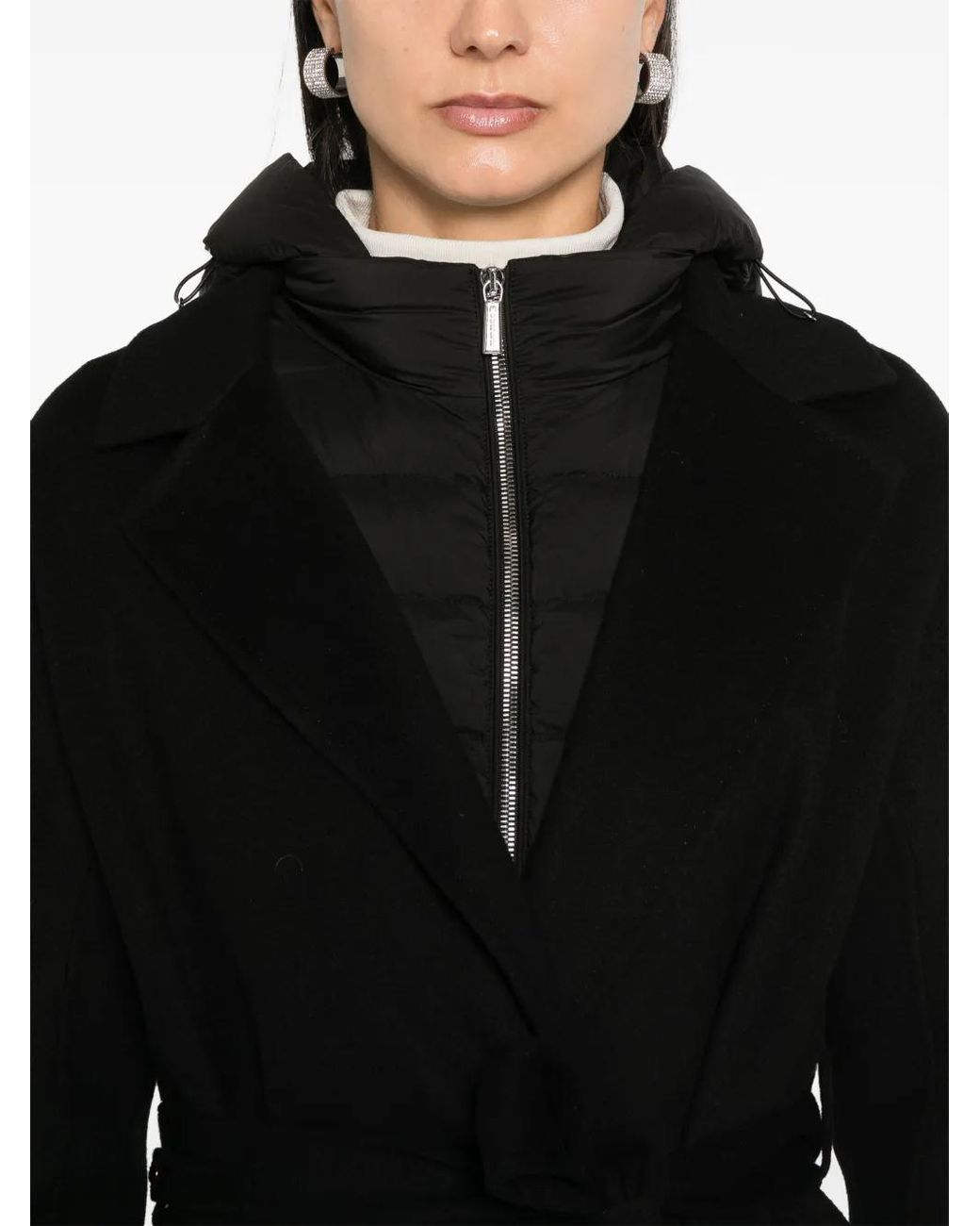 Moorer Black Olivie Coat