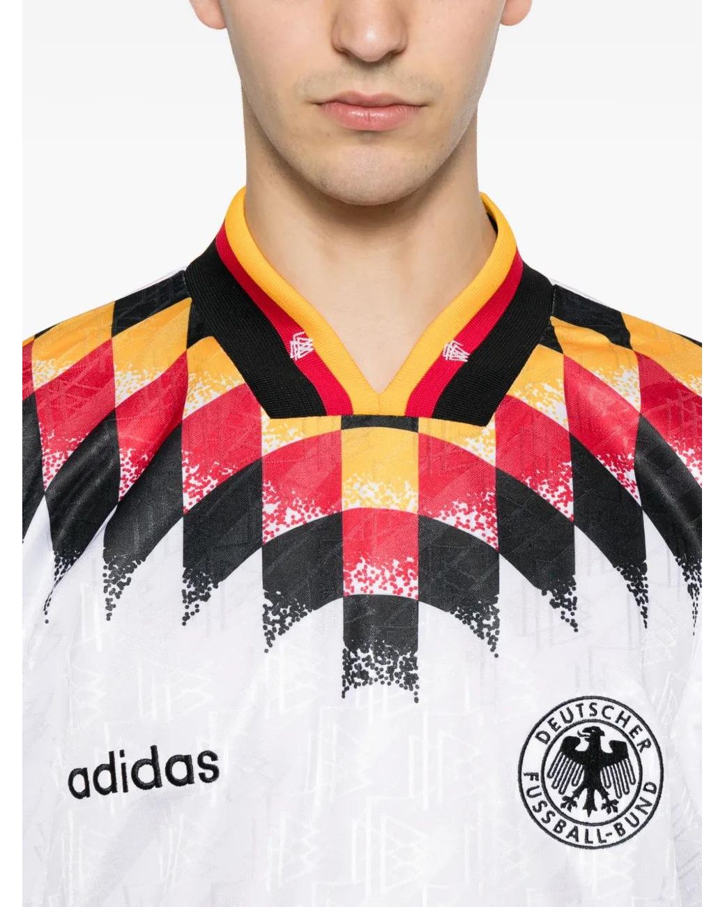Adidas White Germany Home Jersey 1994 for men