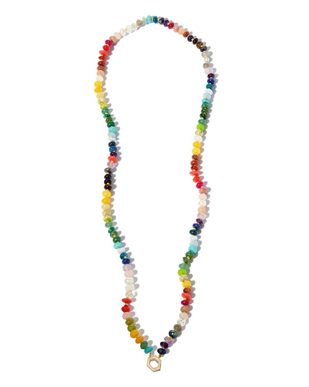 Harwell Godfrey Multicolor 18Kt Gemstone Beaded Necklace