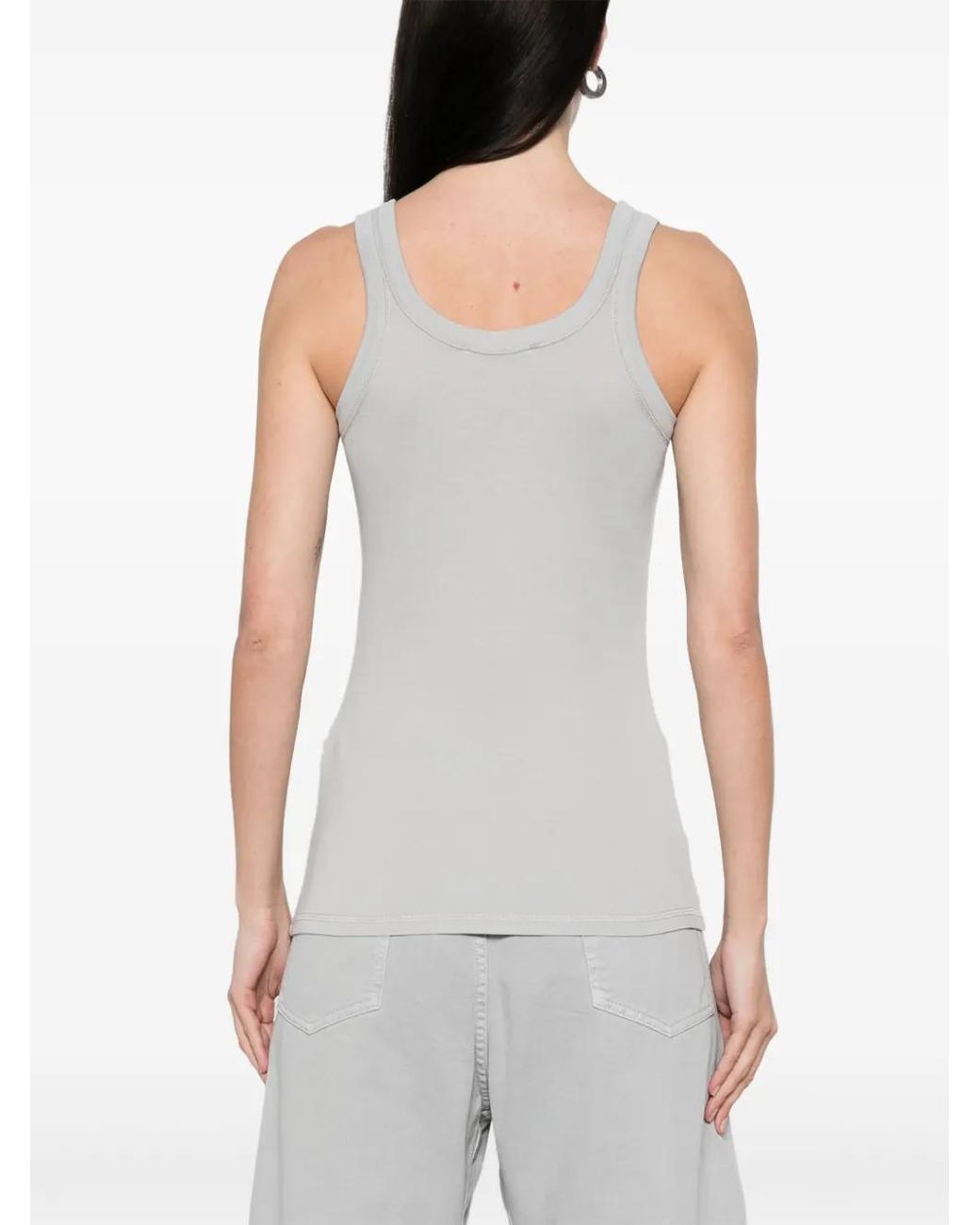 Lemaire White Cotton Tank Top