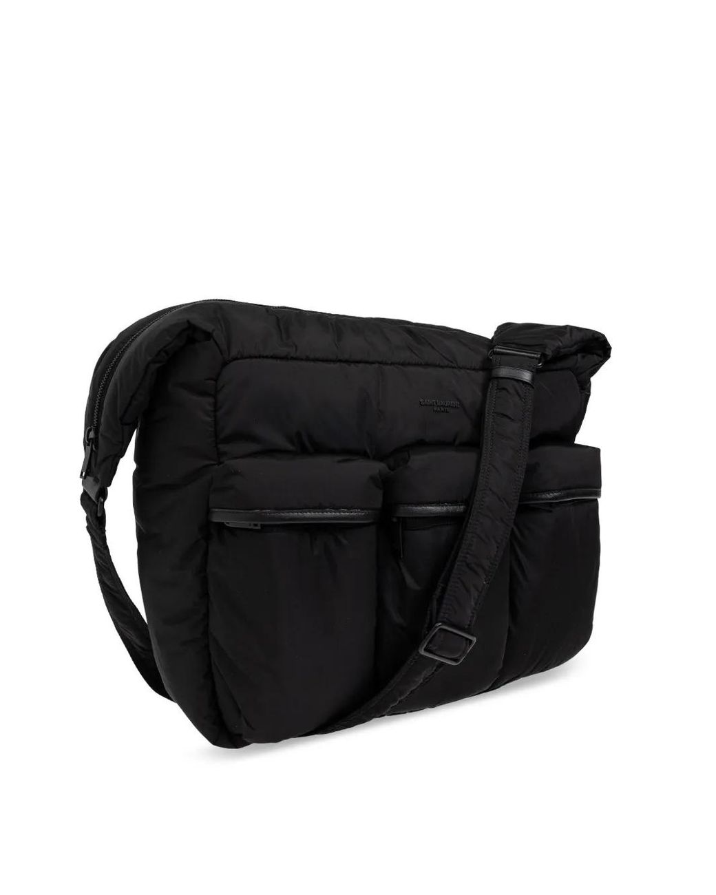 Saint Laurent Black Hobo Shoulder Bag for men
