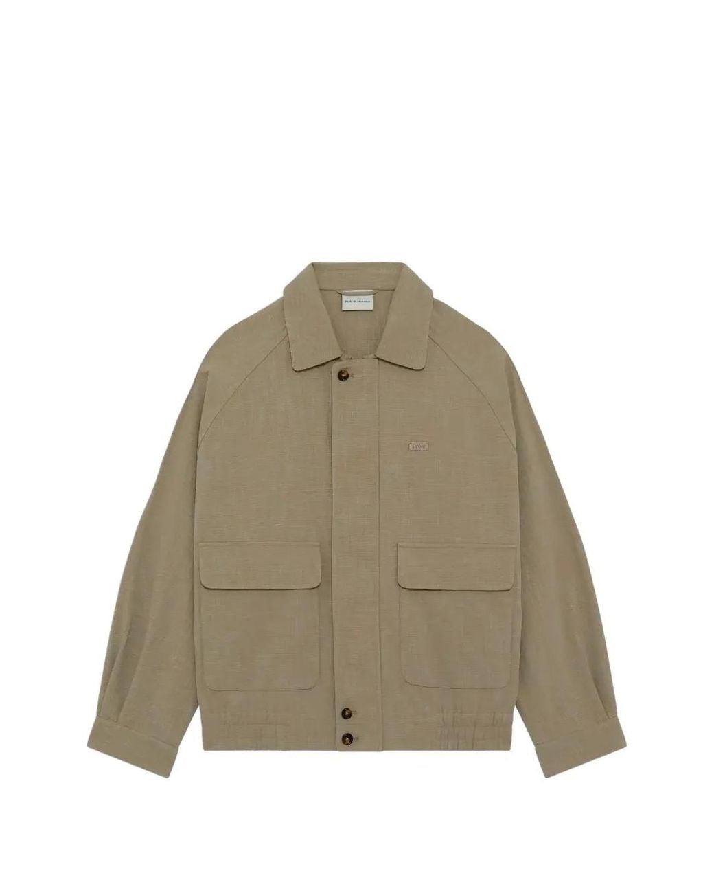 Drole de Monsieur Natural Raglan Cotton Jacket for men