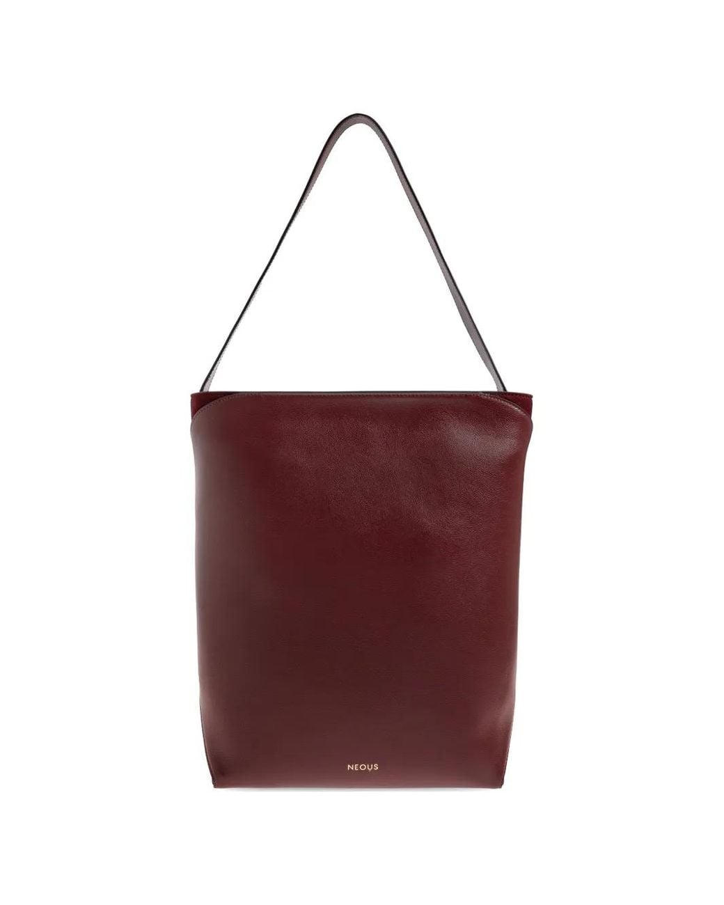 Neous Red Sac Cabas En Cuir Suédé Thea