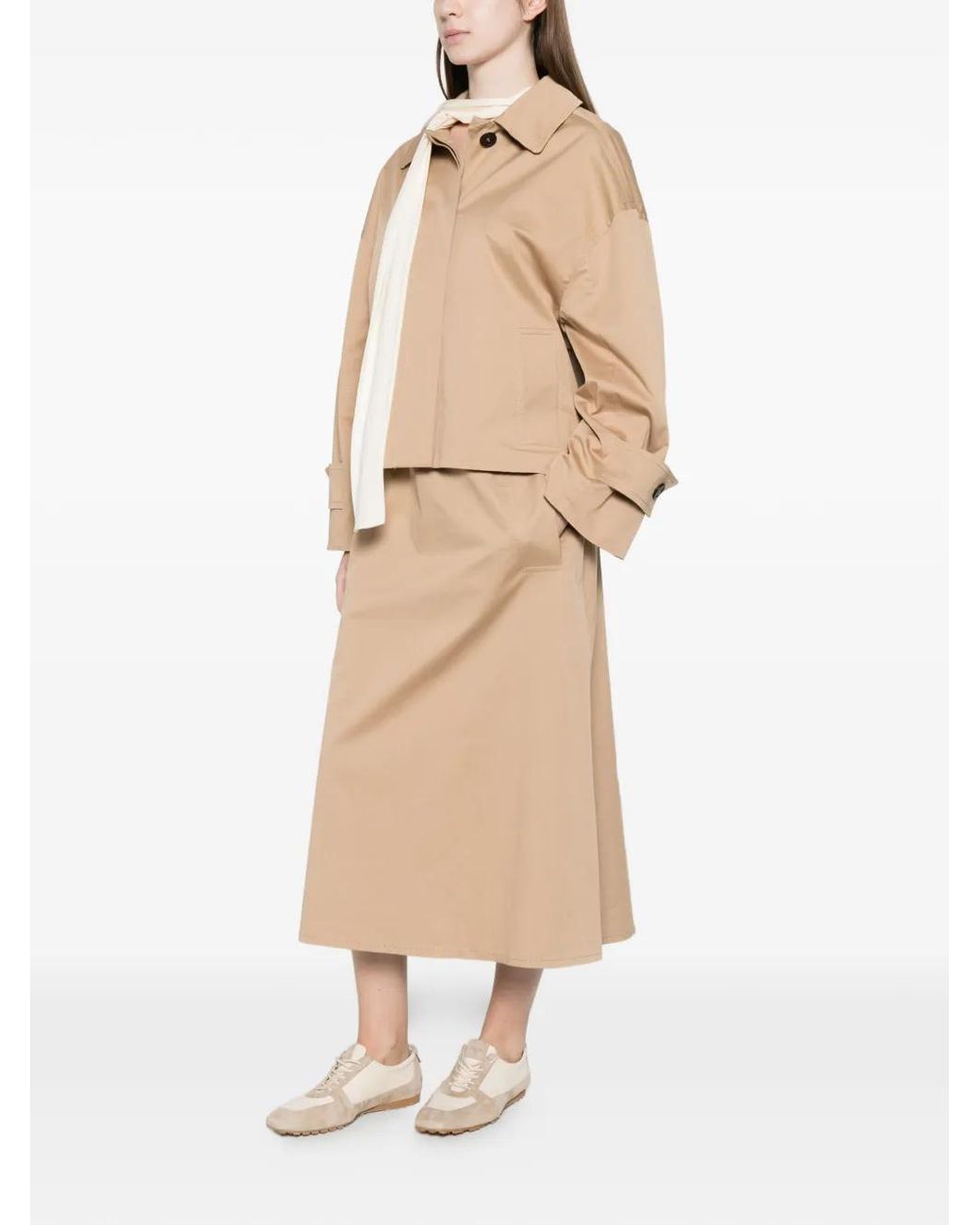 Susanne Bommer Natural Button Pocket Jacket