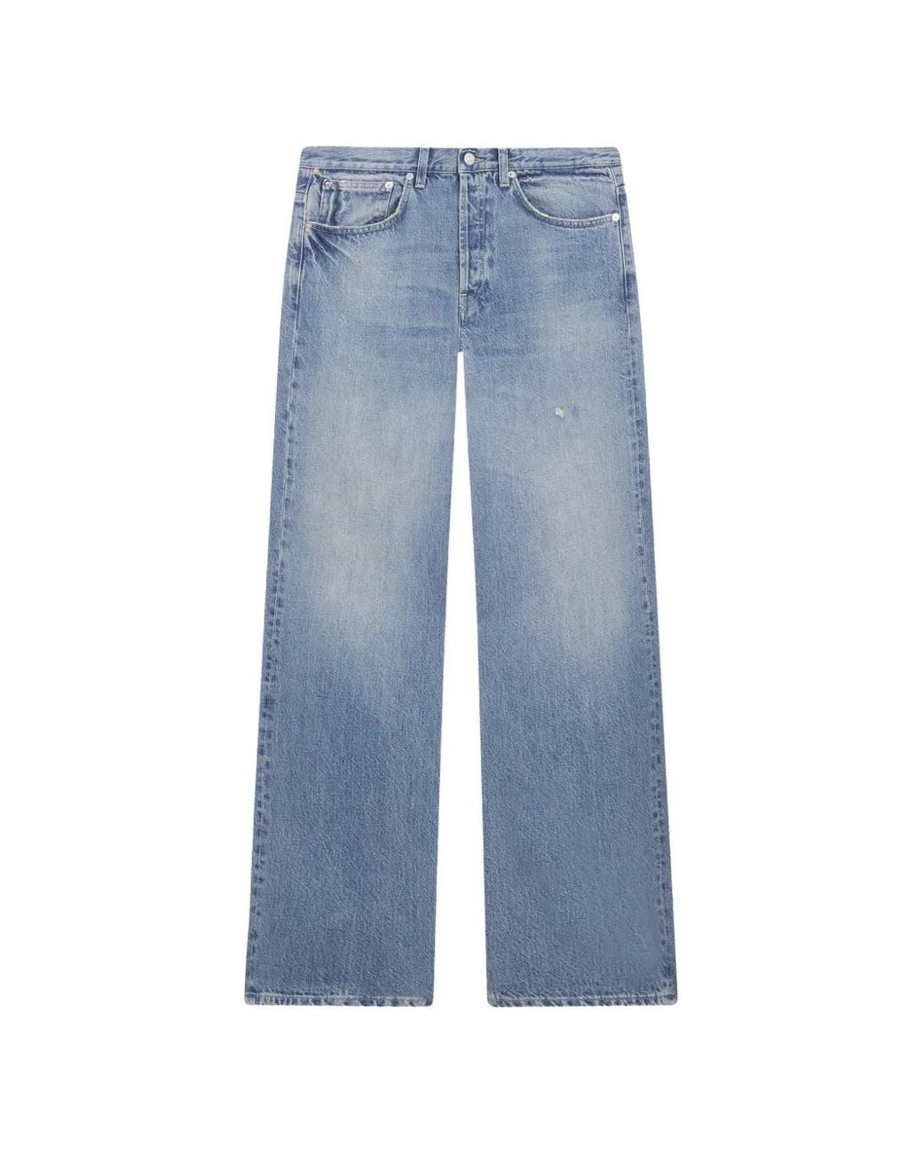 Dondup Blue Buttoned Trousers