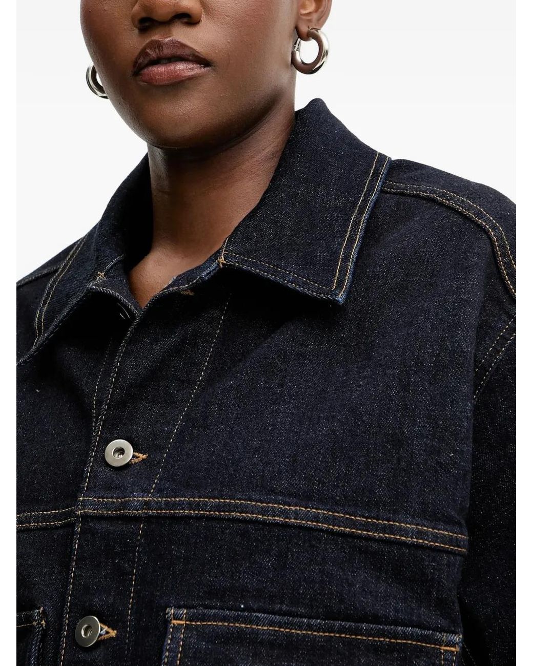 Liviana Conti Blue Hailey Pocket Jacket