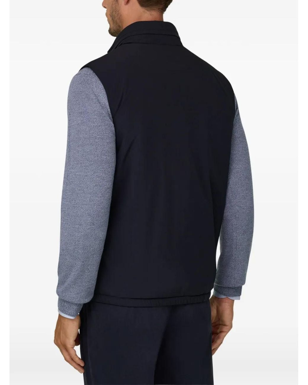 Boggi Blue Gilet for men