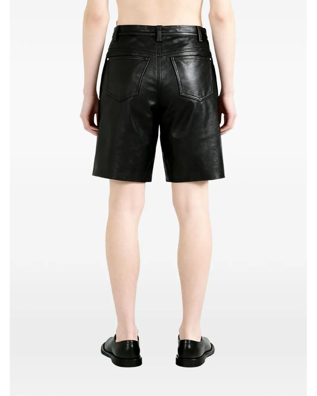 PALY Black Double-Knee Shorts