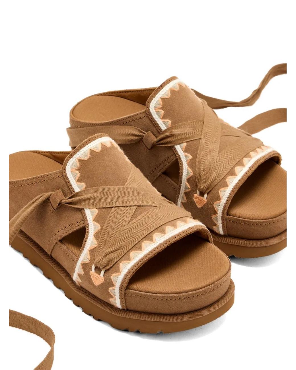 Ugg Brown Suede Sandals