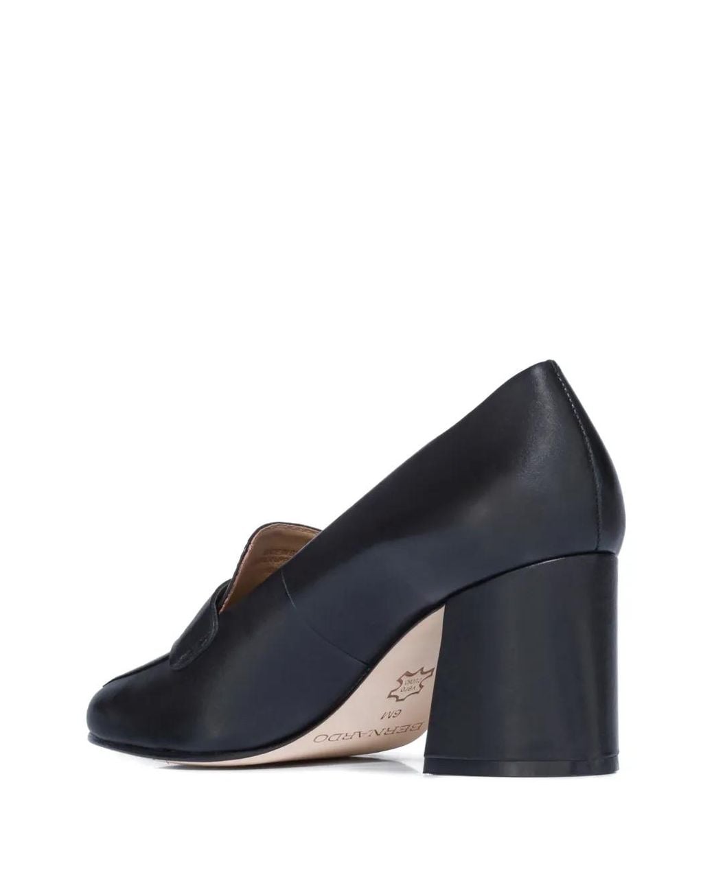 Bernardo Blue Pumps Mit Blockabsatz 60Mm