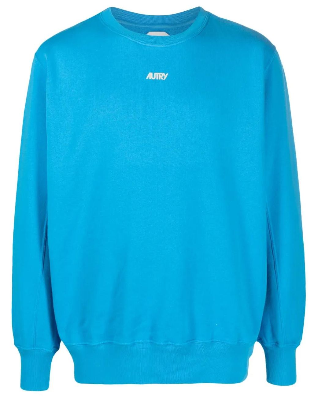 Autry Blue Sweatshirt With Logo for men