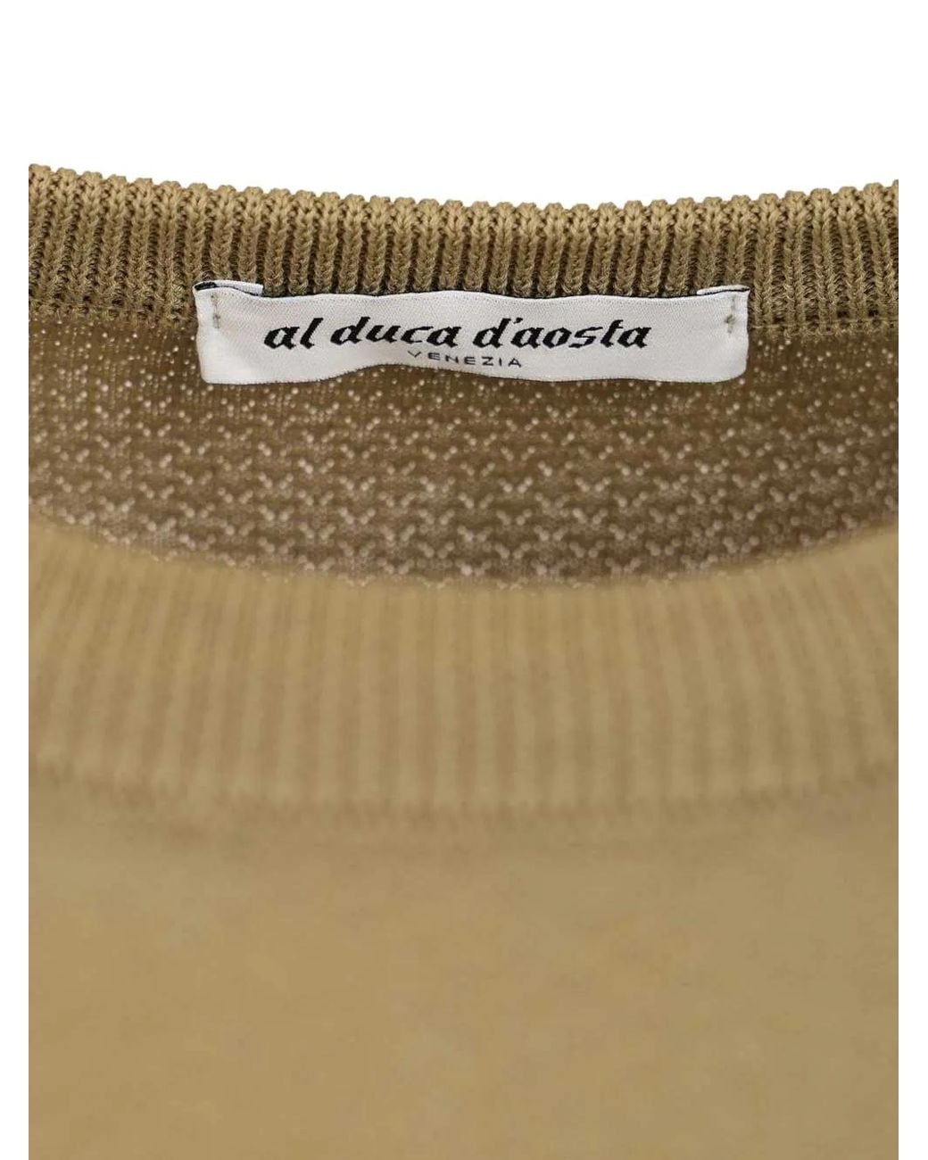 Al Duca D'aosta Green T-Shirt En Coton for men