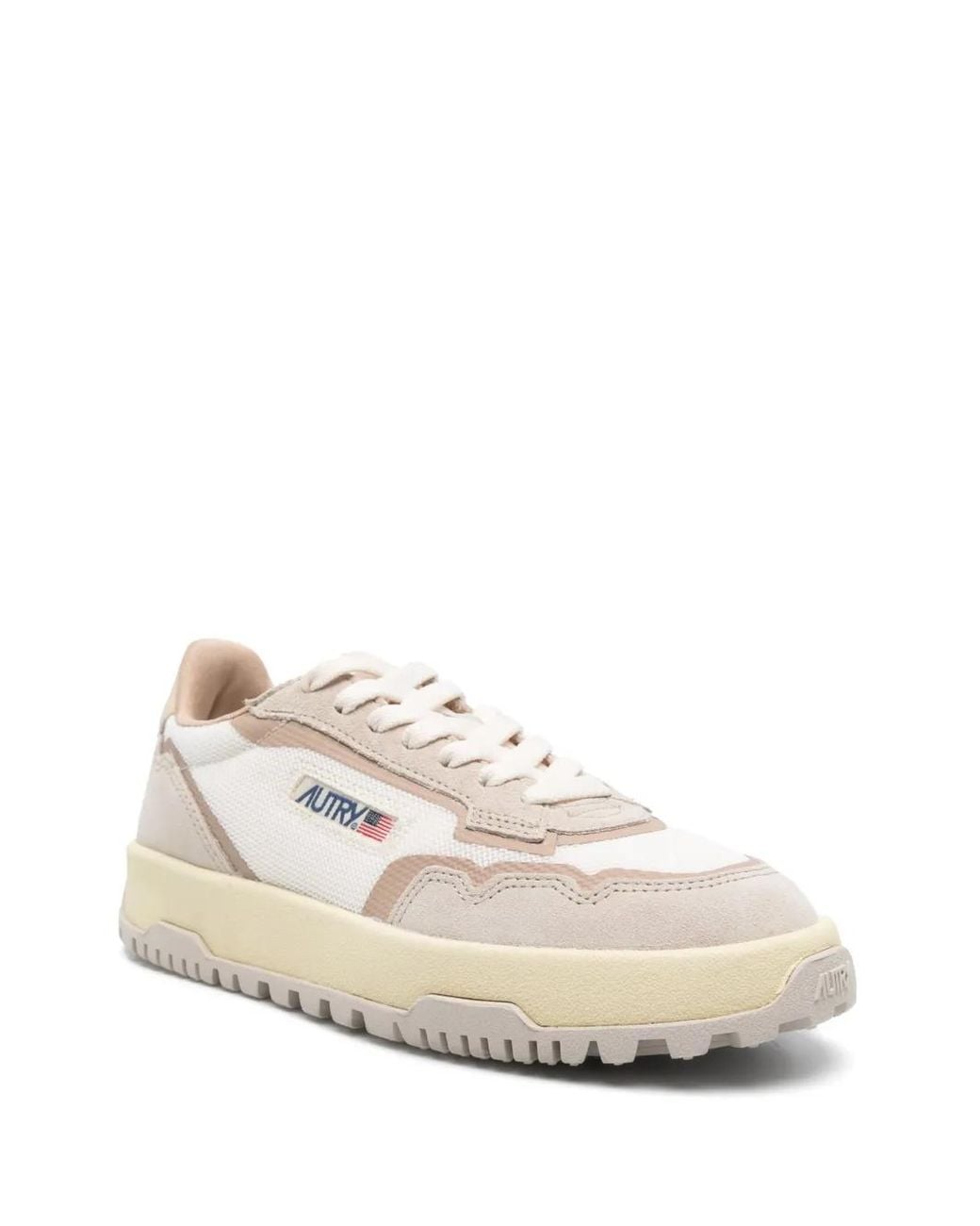 Autry White Wildpace Low Sneakers