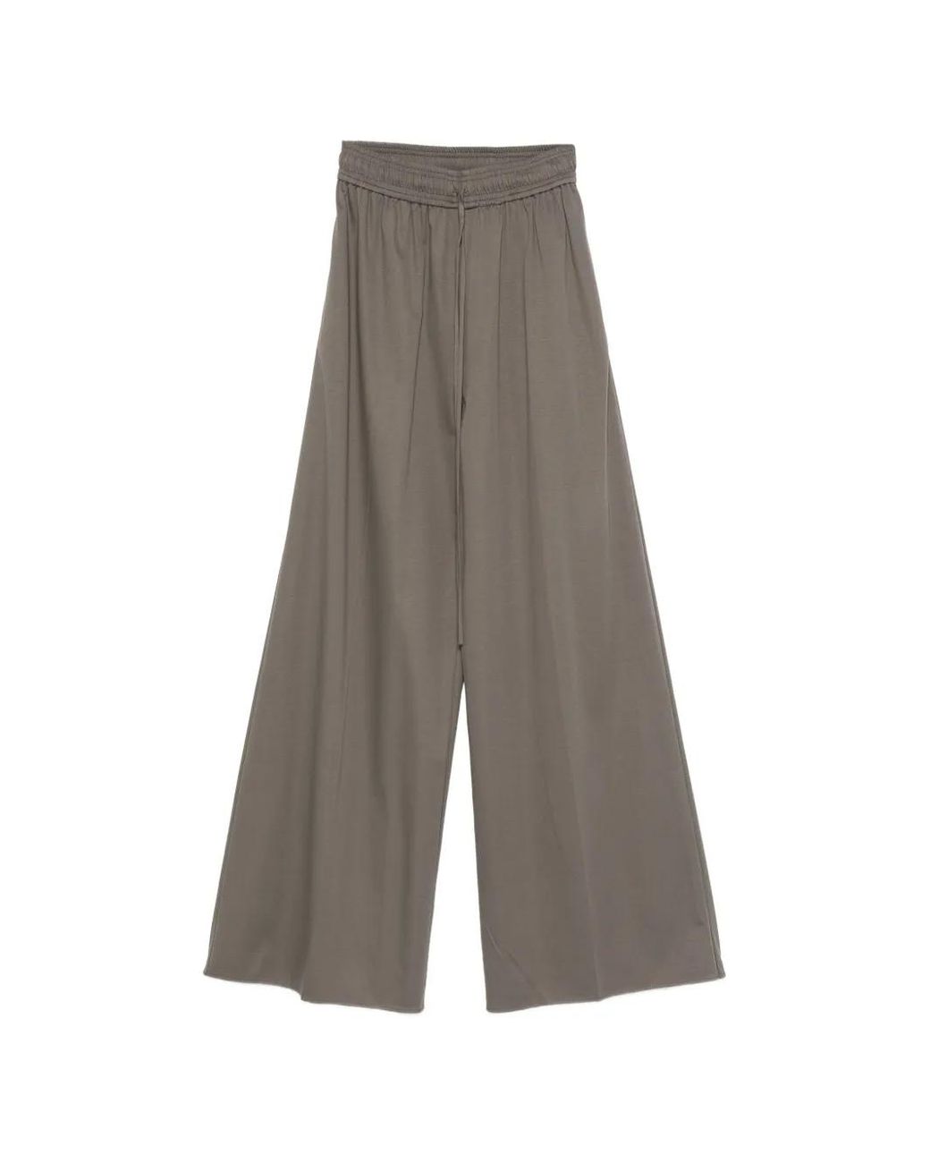 Ruohan Gray Elasticated Drawstring Trousers
