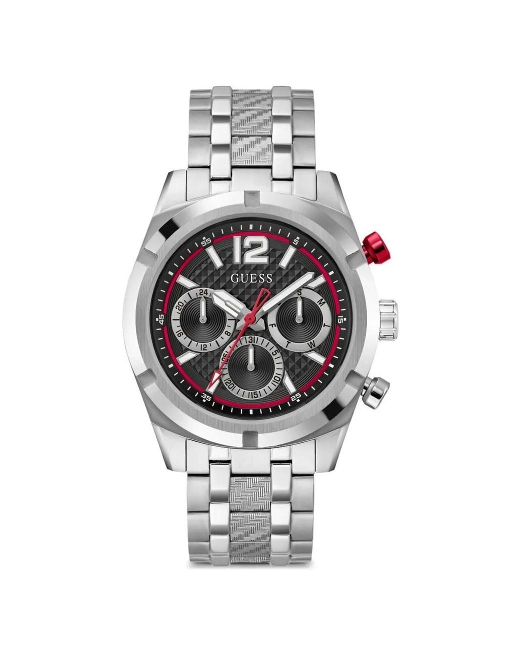 Guess White Resistance 44Mm Watch for men