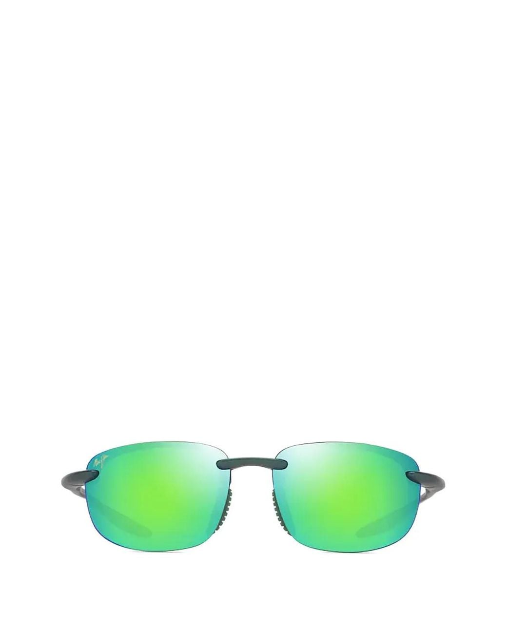 Maui Jim Green Ho'Okipa Ultra Rectangle-Frame Sunglasses