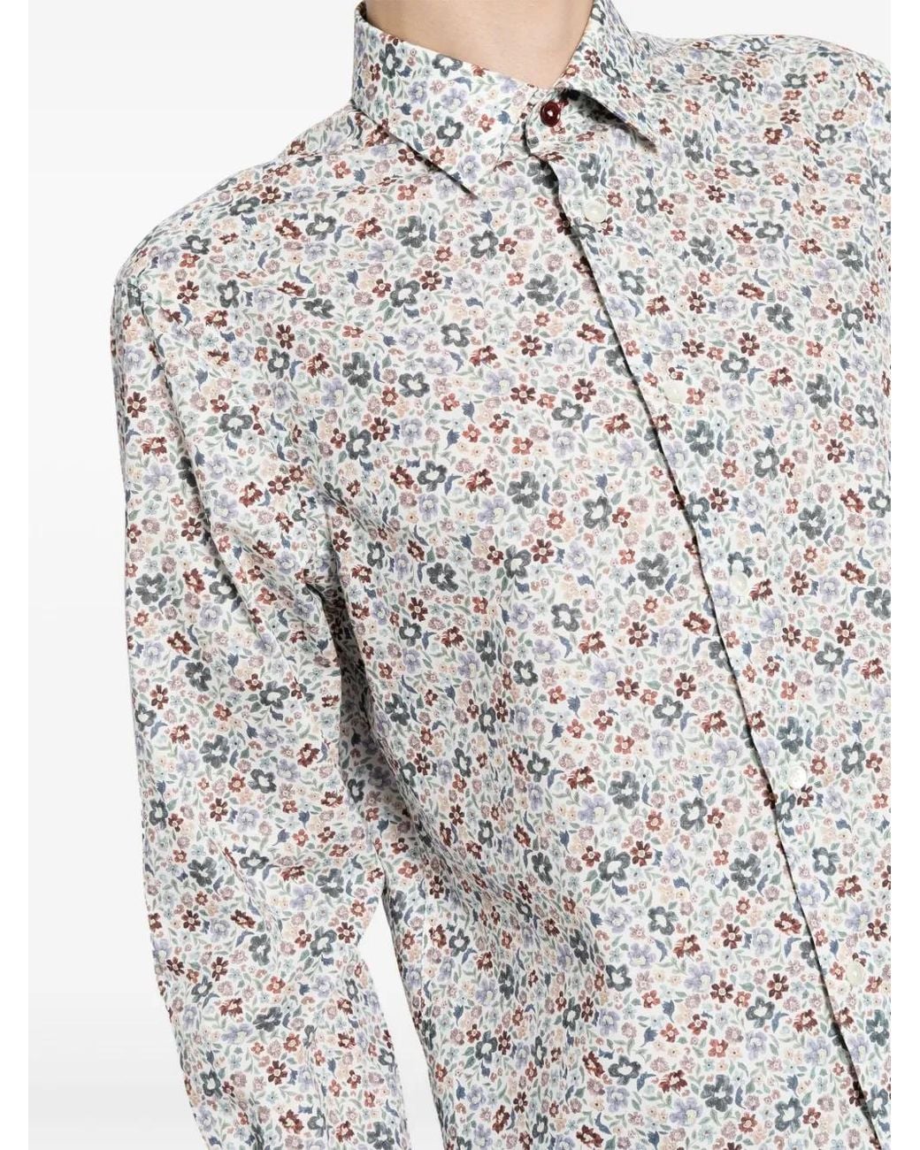 Paul Smith Getailleerd Overhemd in het White voor heren