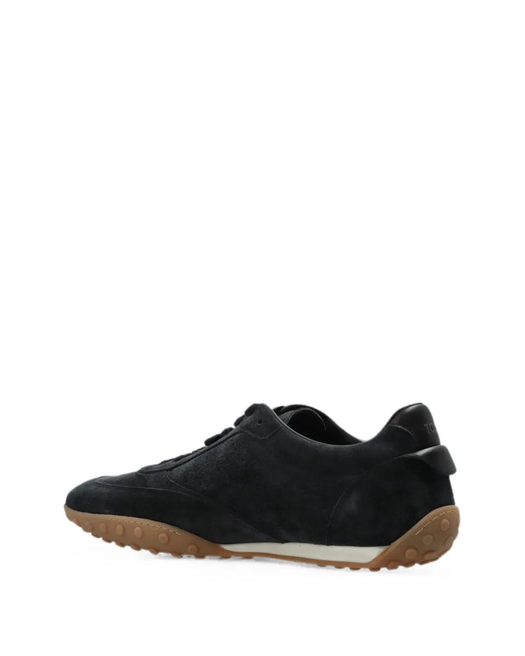 Tod's Black Suede Sports Shoes for men