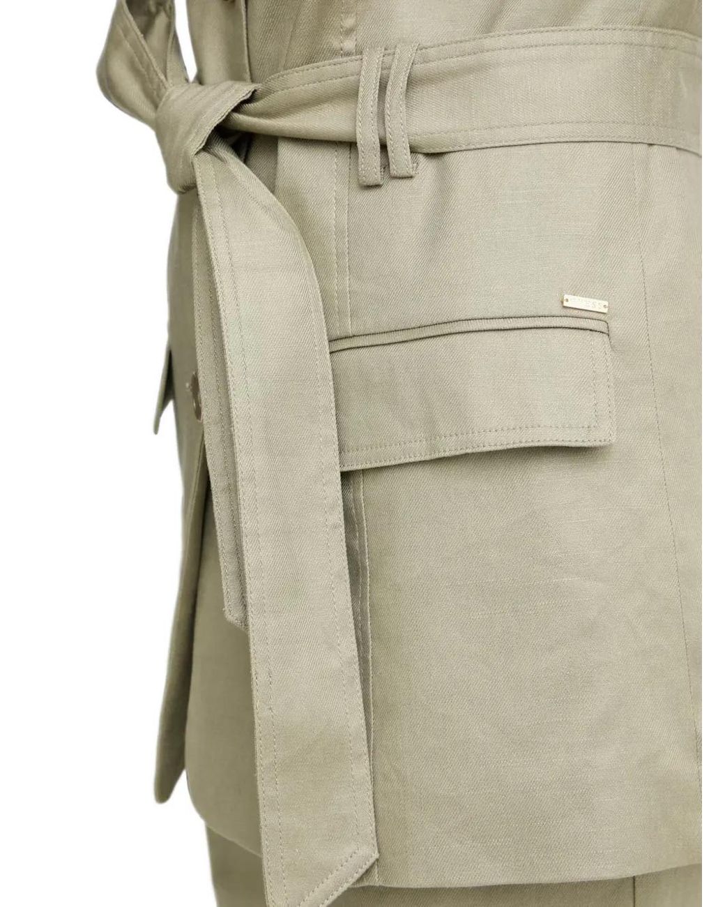Guess Green Elasticated Waistband Blazer