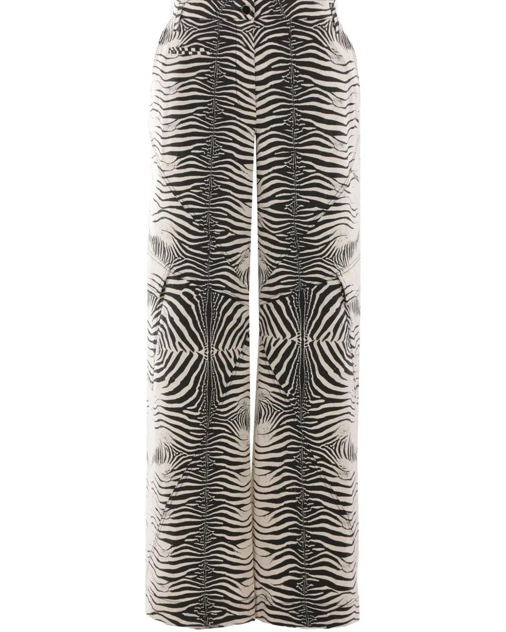Roberto Cavalli Gray Trousers