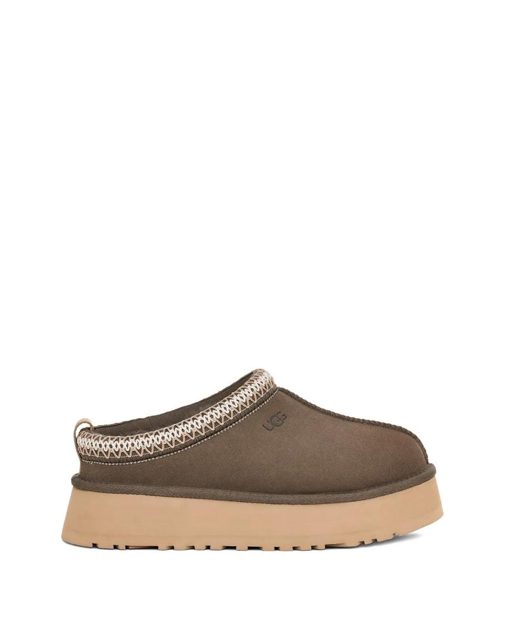 Ugg Brown Tazz Ii Platform Slippers