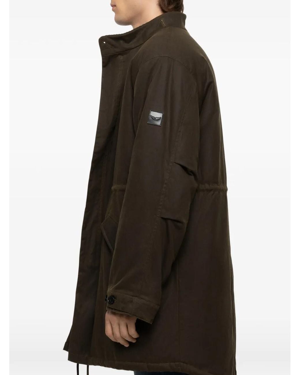 Zadig & Voltaire Brown Kikoh Parka for men